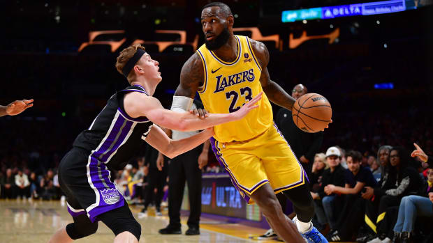 Los Angeles Lakers forward LeBron James.